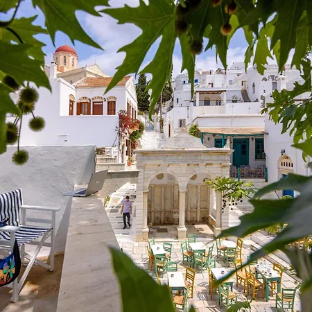 펜션 Platanos Cycladic House